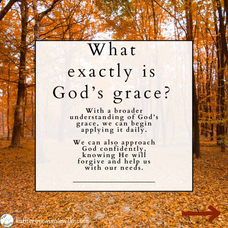 What exactly is God's grace?