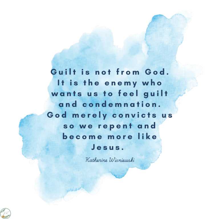 guilt is not from God
