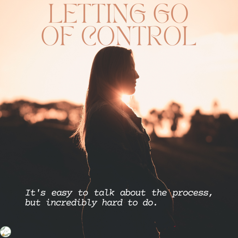 Letting Go of control