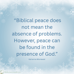 Biblical peace