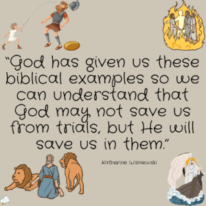Biblical example of trials