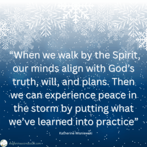 The Holy Spirit Provides Peace in the Storm