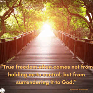 True freedom comes from surrender