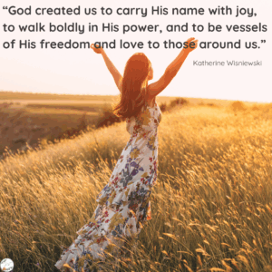 God created us to carry the power in the name of Jesus boldly. 