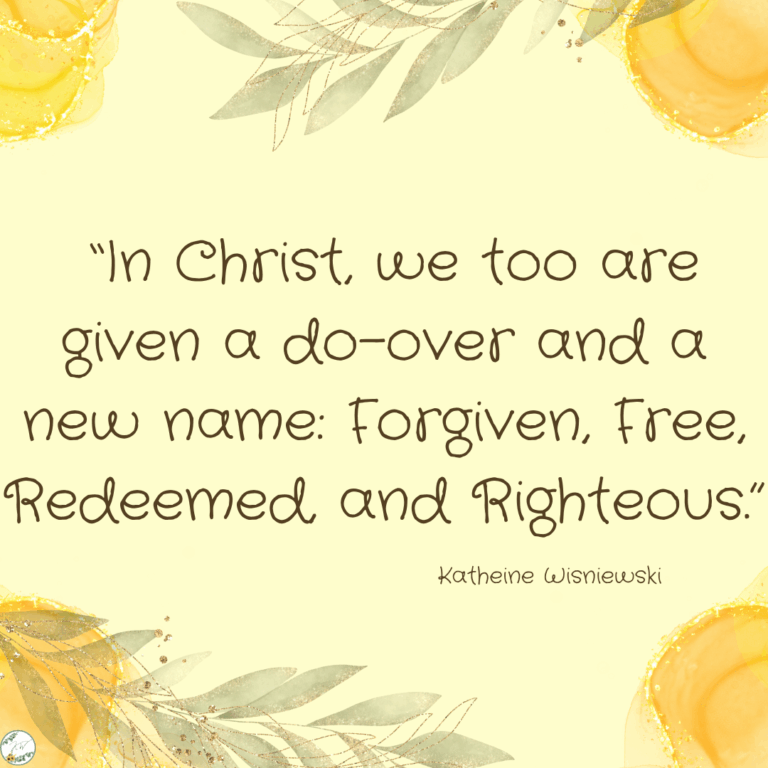 God’s Do-Over: Redemption, Restoration, and a New Name