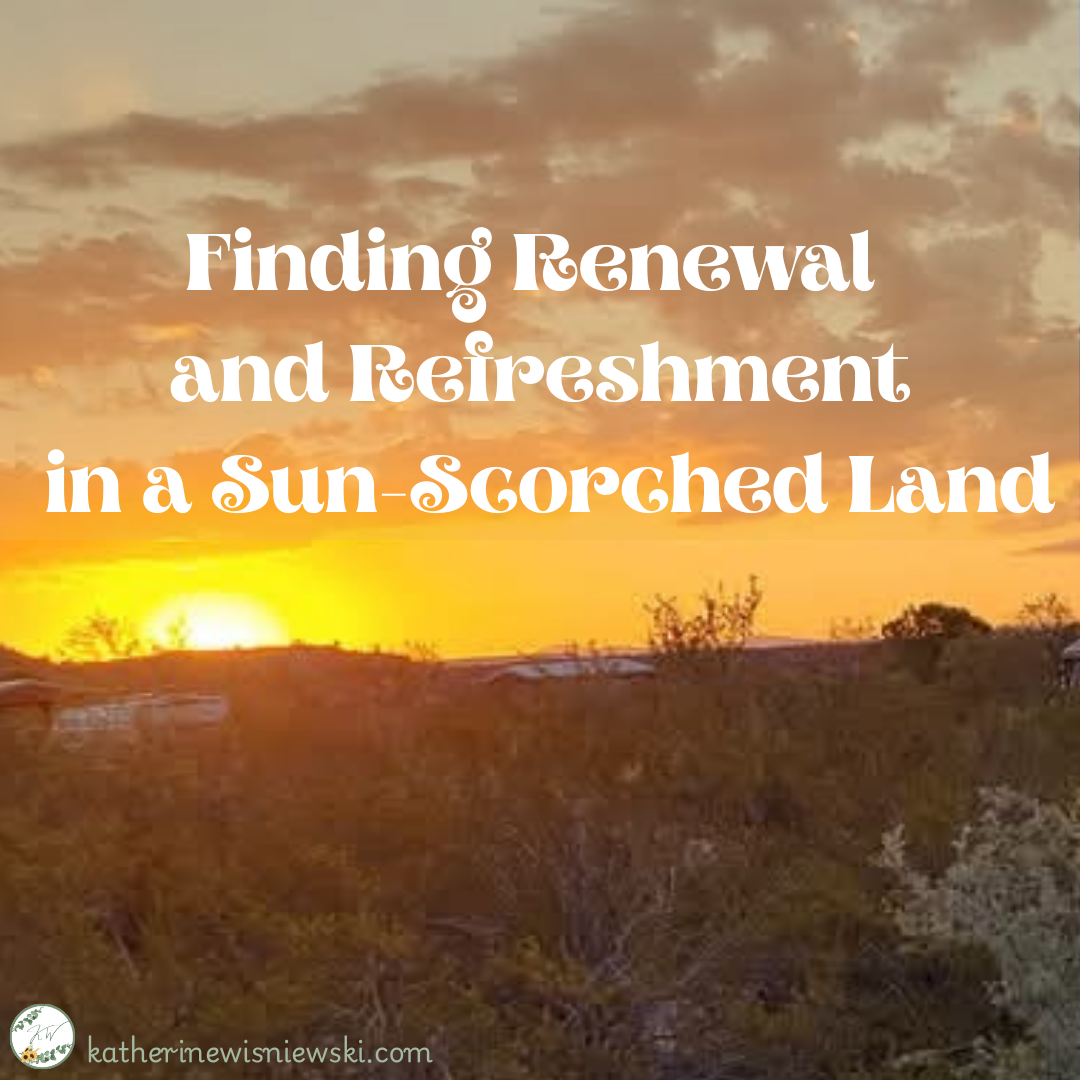 Finding Renewal and Refreshment in a Sun-Scorched Land